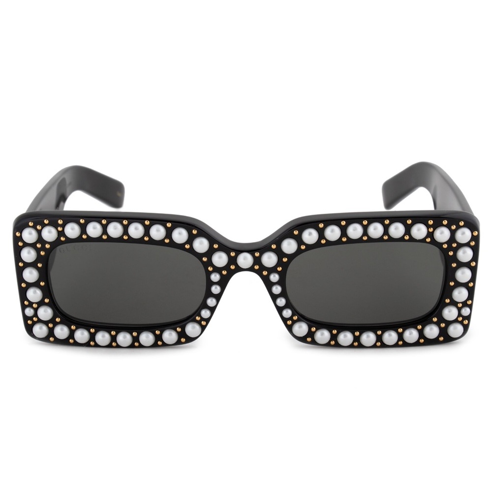 Gucci Hollywood forever rectangular sunglasses - Picture 4 of 15